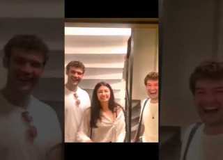 من كواليس مسلسل اسمعني حلقه ٩ كانات وعزيز وحبيبه مانات رايحين لبيت مليسا