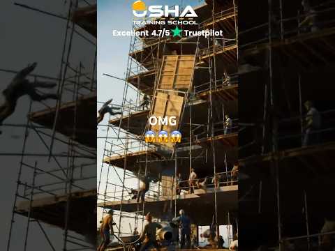 Scaffolding Collapse Caught On Camera OSHA 30 Hour Construction Training Spotlight