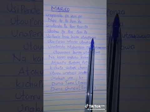 New Song By Marioo Dunia Book Lyrics