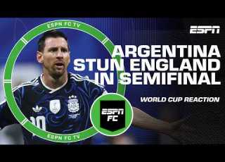  England Vs Argentina Reaction Lionel Messi Was THE MASTER Craig Burley ESPN FC
