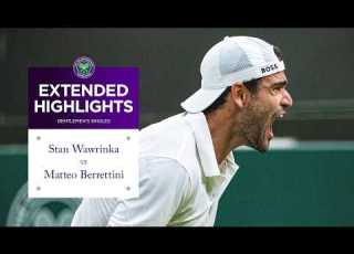 INCREDIBLE Battle Stan Wawrinka V Matteo Berrettini Extended Highlights Wimbledon 2026