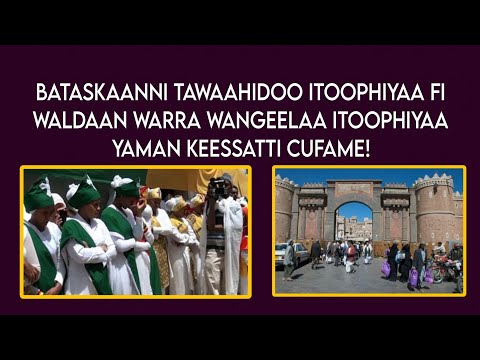 Bataskaanni Qiddus Giyoorgisii Fi Waldaan Warra Wangeelaa Itoophiyaa Hidhattoota Huutiin Cufaman