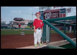 Michaels 8th Birthday With The Washington Nationals