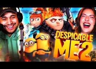  DESPICABLE ME 2 2013 MOVIE REACTION MINIONS ARE OUT OF CONTROL FIRST TIME WATCHING REVIEW