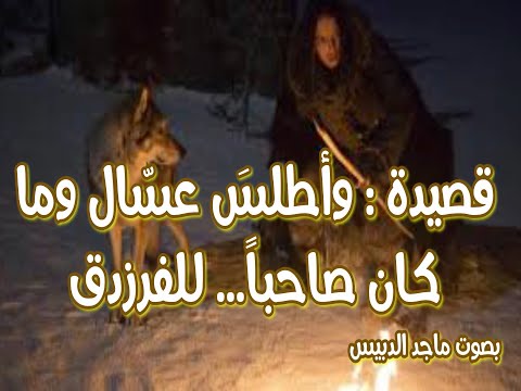 قصيدة واطلس عسال للفرزدق بصوت ماجد الدبيس