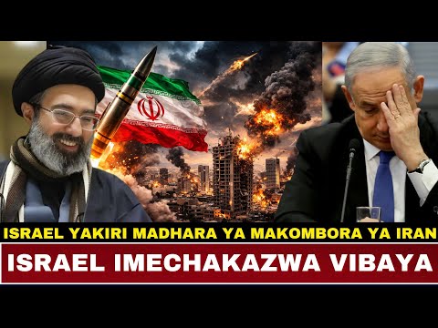 BREAKING NEWS ISRAELI WAMEKIRI KUWA MAKOMBORA YA KIZAZI KIPYA YA IRAN YASABABISHA UHARIBIFU MKUBWA