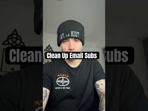 CleanUp Email Gmail Email Tech Google Fyp