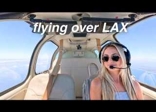  Fly With Me Through BUSY LA Airspace VFR Through LAX And SAN Class Bravos In The Bonanza