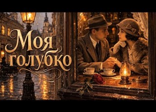 МОЯ ГОЛУБКО ліричний український романс про кохання розлуку і надію на зустріч