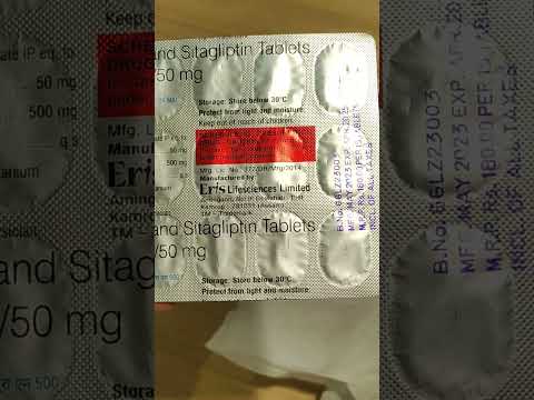 Metformin 500mg Sitagliptin 50mg Glura M500 Anti Diabetic From Eris Medicine Pharma Pharmacy