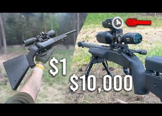 1 Temu Sniper VS 10 000 CARBON FIBER SNIPER Shocking Results