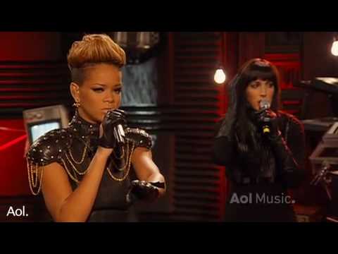 Rihanna Rihanna Disturbia AOL Session 2010 HQ Live