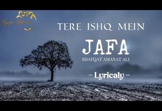 Tere Ishq Mein Lyrics Jafa Full Ost Shafqat AmanatAli Zaw Ali Songlyrics Music Song
