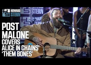 Post Malone Covers Them Bones Live On The Stern Show
