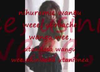 NIHURUMIE LYRICS By Ray C Feat Chidi Benz