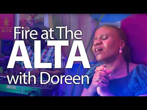 Deep Luganda Worship Fire At The Altar With Doreen Yahweh Gwe Lwazi Nsanyuse Yesu