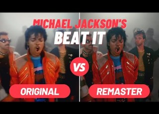  Beat It Original Video Vs 4K Remaster