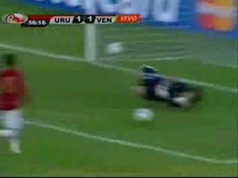 Venezuela Vs Uruguay Montevideo 14 06 2008 Gol Ronald Vargas