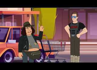 Get A Life Cart Toon