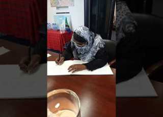 MAMAFENDI NDANI AT TZ EMBASSY IN BRUSSELS