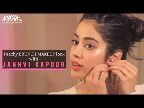 GRWM Get Ready With Janhvi Kapoor Brunch Makeup Look Janhvi S Easy Daytime Look Nykaa