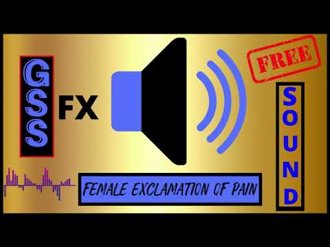 Female Exclamation Of Pain Sound Effect HD No Copyright Sound Female Exclamation Of Pain Sound Effect HD No Copyright Sound