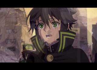  Owari No Seraph Mika X Yu Umbrella AMV