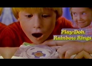 Play Doh Rainbow Rings Commercial 1982