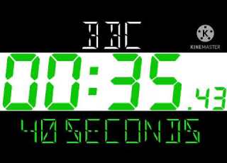  100 Seconds Countdown BBC Digital Timer V33 Different Music V2