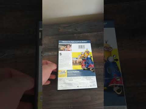 Minions 2015 DVD 2018 Reprint Overview