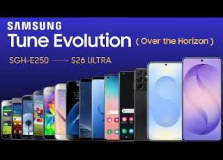 Samsung Galaxy Over The Horizon Evolution 2006 2026 All Ringtones S1 To S26 Ultra HD