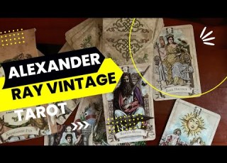 Unboxing The Alexander Ray Vintage Tarot