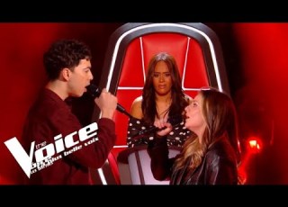 Jacques Brel La Chanson Des Vieux Amants Kads VS Tayane The Voice 2023 Blind Audition