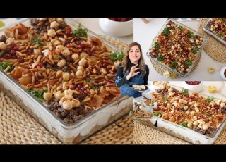 وصفتي المعتمدة للفتة الحمص Chickpeas Fatteh