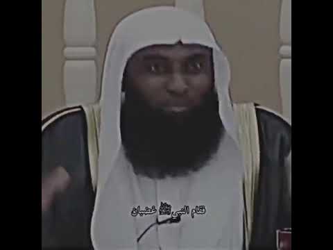 الملائكة تدافع عن الصديق رضي الله عنه مقطع مؤثر الشيخ بدر المشاري