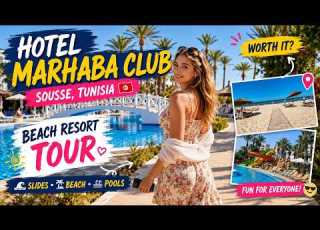  Hotel Marhaba Club Sousse Komplett Rundgang Bewertung All Inclusive Resort Mit Strand Pools
