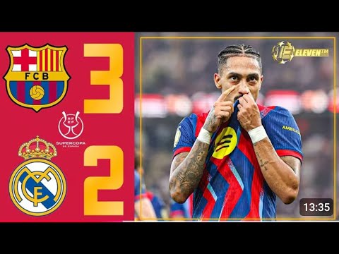 REAL MADRID VS BARSELONA ISPANIYA SUPER CUP
