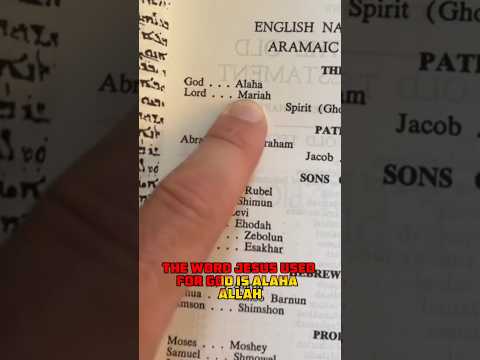 Jesus Worshipped ALLAH