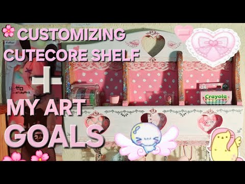 Meine Künstlerischen Ziele Cutecore Regalgestaltung