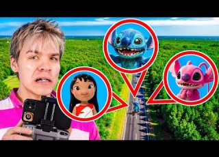 MI DRON GRABÓ A LILO Y STITCH EN LA VIDA REAL