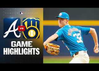  Braves Vs Brewers Game Highlights 8 21 26 MLB Highlights