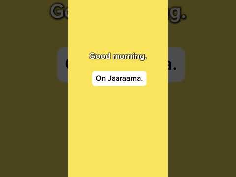 GOOD MORNING IN PULAAR FULANI