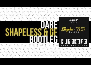  Gorillaz Dare Shapeless Golden Leaf Bootleg