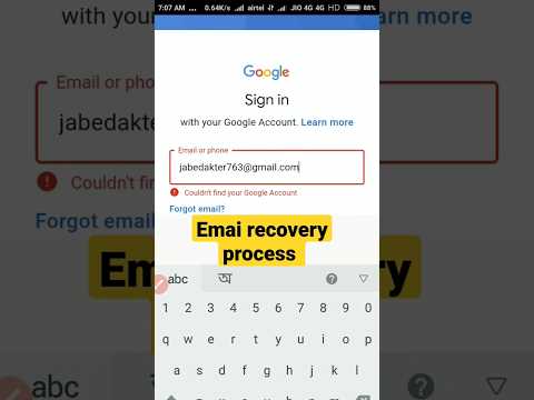 Gmail Account Recover Kaise Kare How To Recover Gmail Account Email Recover Kaise Kare