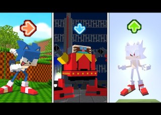  FNF Character Test Gameplay VS Minecraft Animation VS Sonic Dash