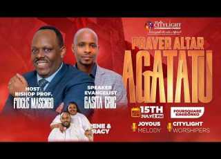  FOURSQUARE TV DAY 1 OF 40DAYS OF PRAYERS AGATATU WITH BISHOP PROF FIDELE MASENGO EV GASITA