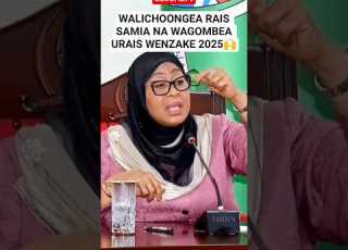 WHAT PRESIDENT SAMIA AND HIS 2025 PRESIDENTIAL CANDIDATES SAID Shortsviral Raissamia Globaltv