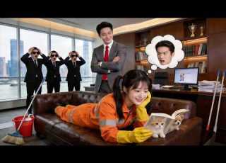  Everyone Is Afraid Of The Cold Hearted Boss Except For The New Cleaner She Smiled At His Chil