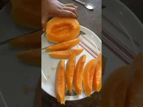 Muskmelon Cutting Youtubeshorts Shorts Sowjanya Vijay
