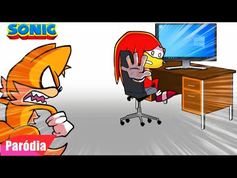 Tails Caught Knuckles Red Handed Shorts